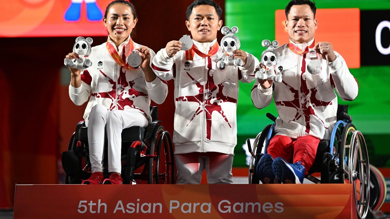 Angkat Berat Para Indonesia Raih Perak di Asian Para Games 2026, Tutup Perolehan Medali