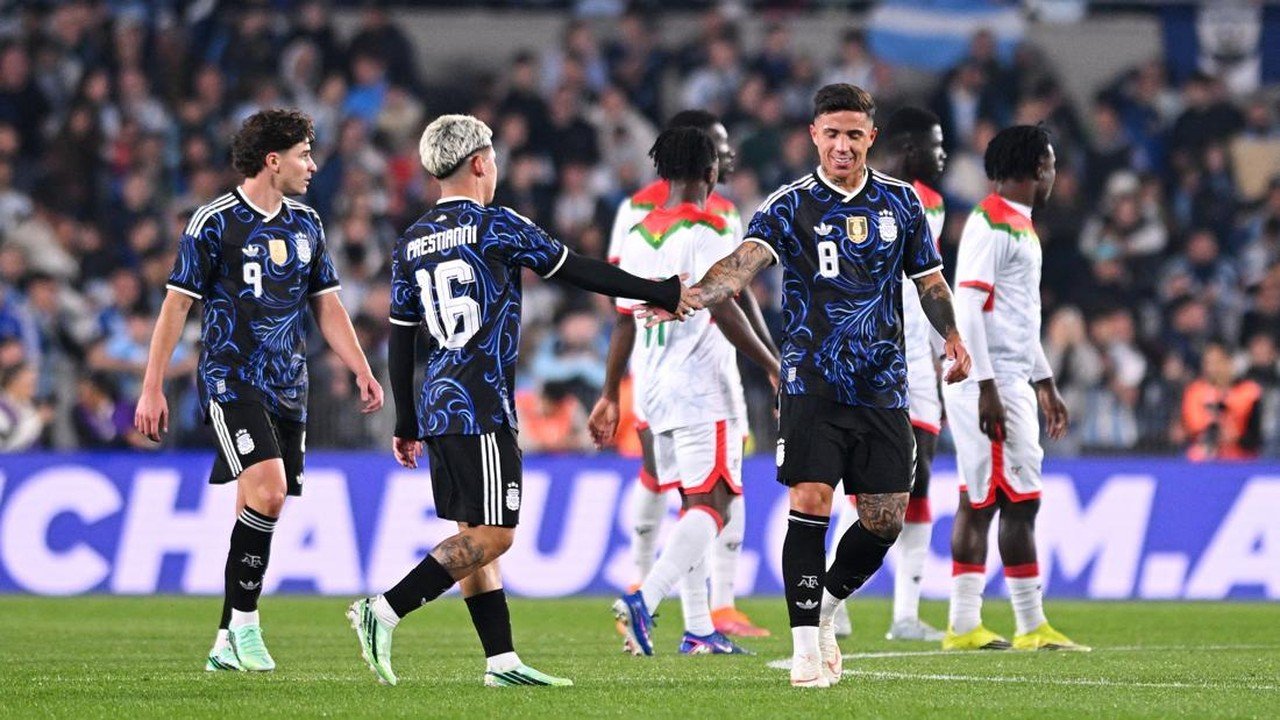 Argentina Pesta Gol Tanpa Messi, Kalahkan Burkina Faso 7-0