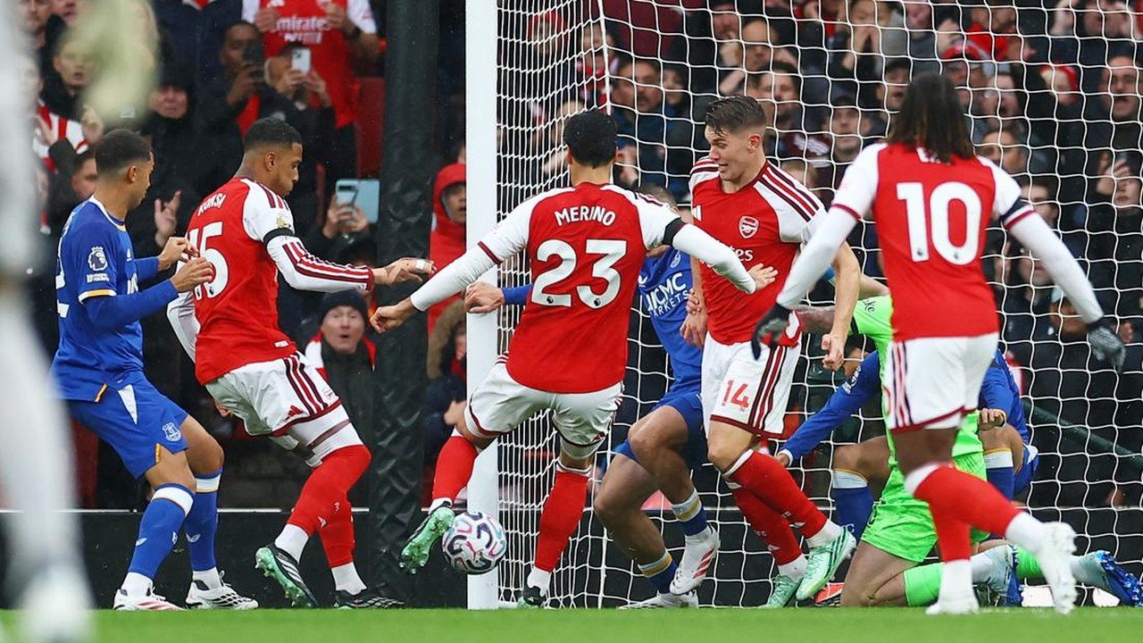 Arsenal Raih Kemenangan atas Everton Berkat Keunggulan Bola Mati