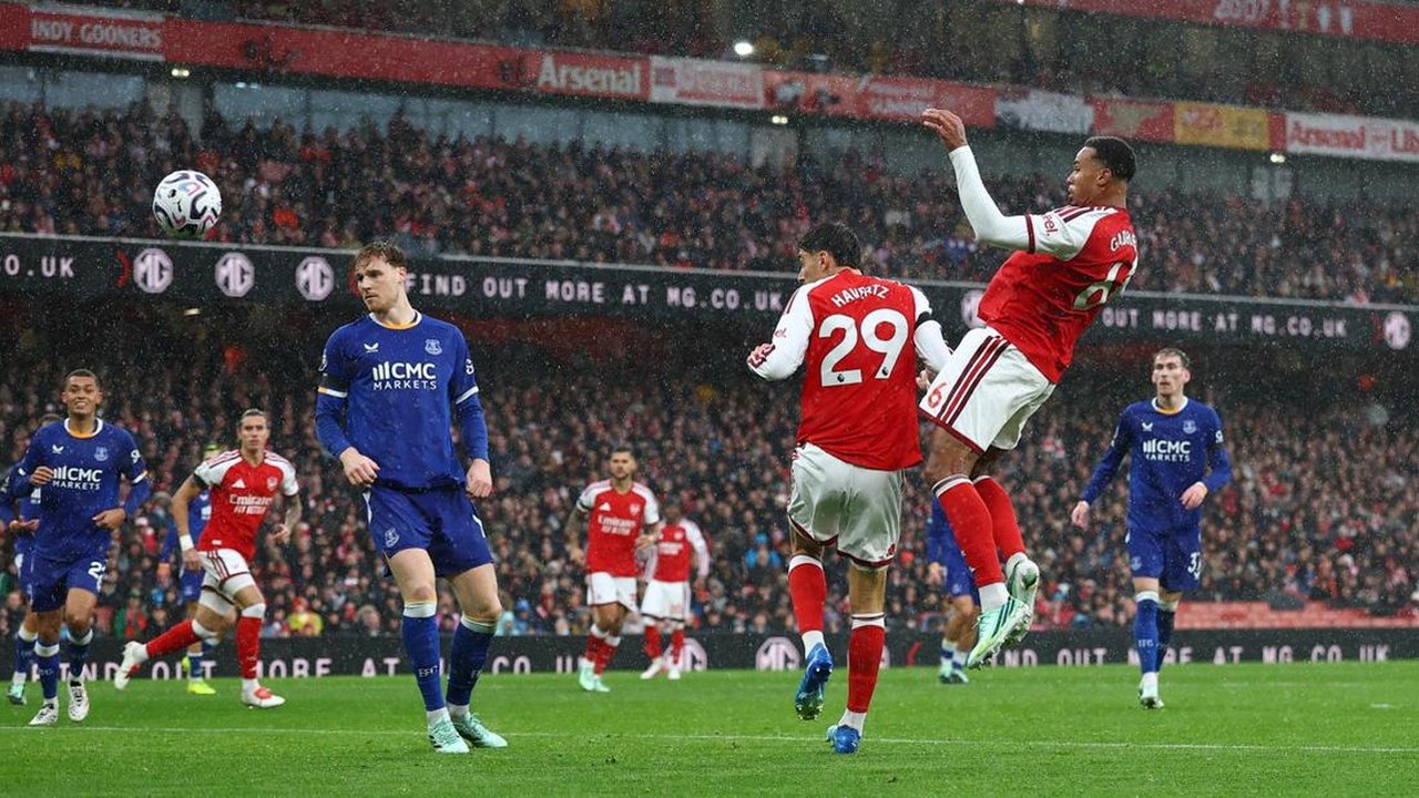 Arsenal Raih Tiga Poin Usai Kalahkan Everton 2-0 di Emirates