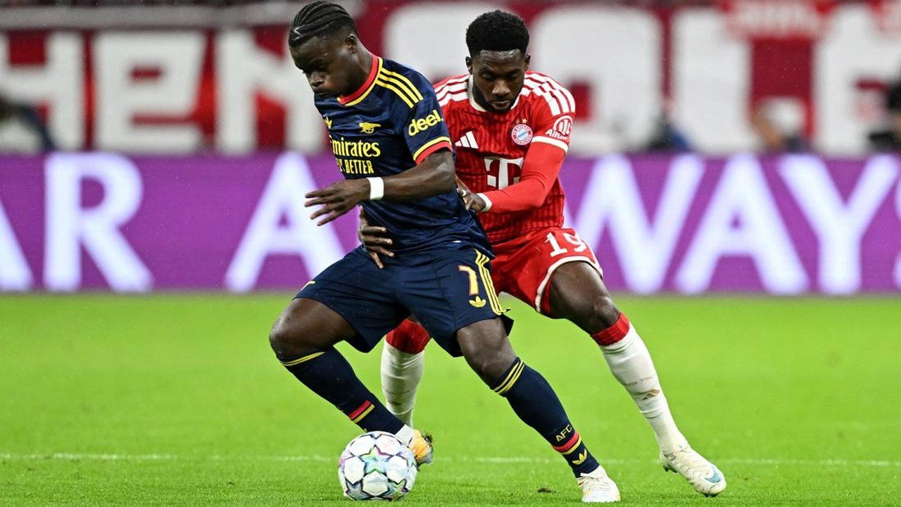 Arsenal Tahan Imbang Bayern Munich 2-2 di Liga Champions