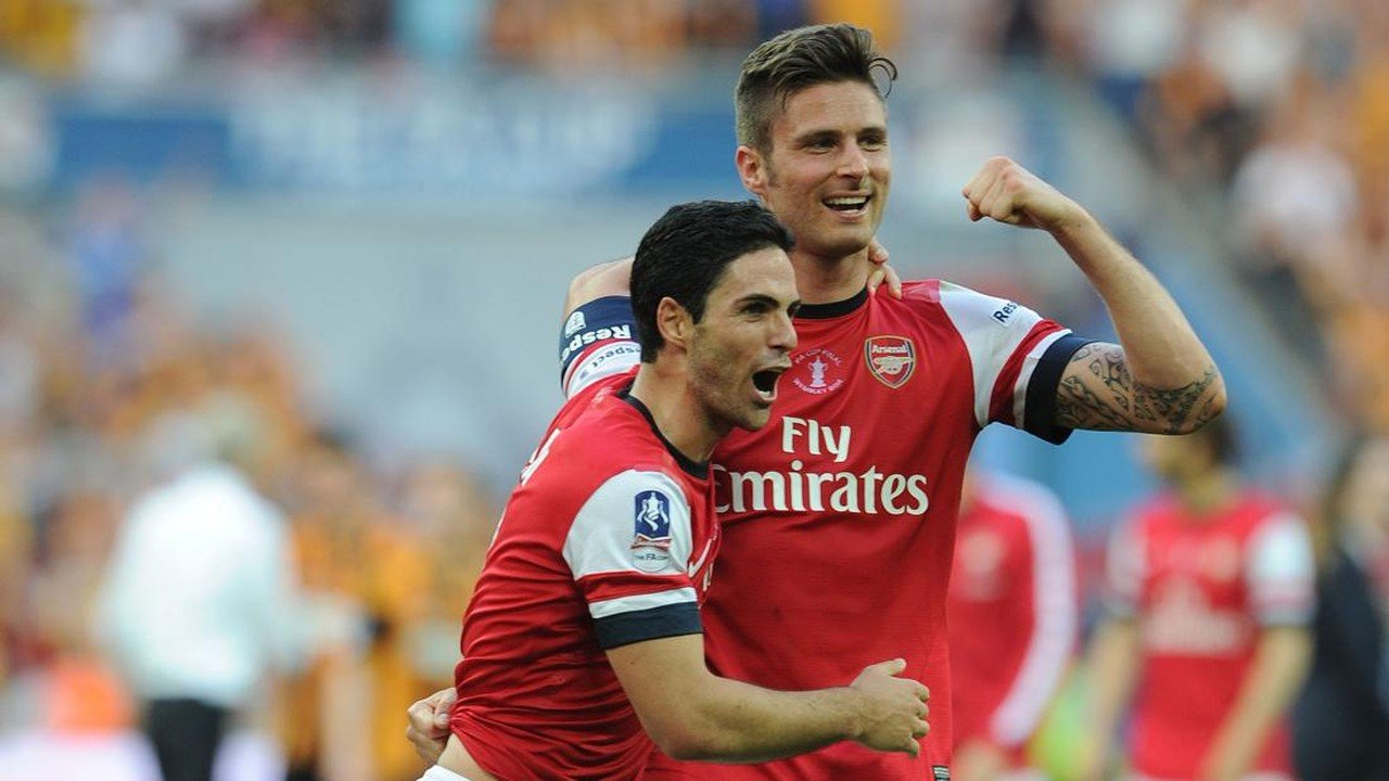 Arteta Kenang Olivier Giroud Jelang Laga Arsenal vs Lille