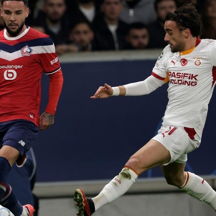Babak Pertama Lille vs Galatasaray Berakhir Imbang 2-2, Verdonk Tampil Penuh