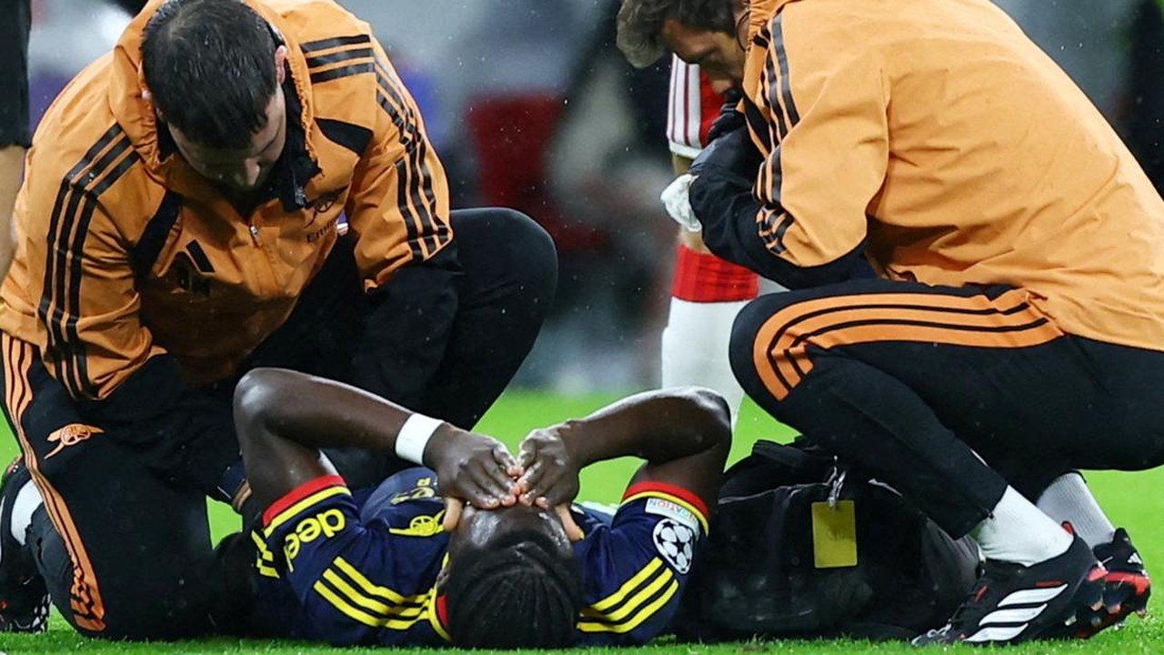 Bukayo Saka Cedera Saat Arsenal Hadapi Bayern Munich
