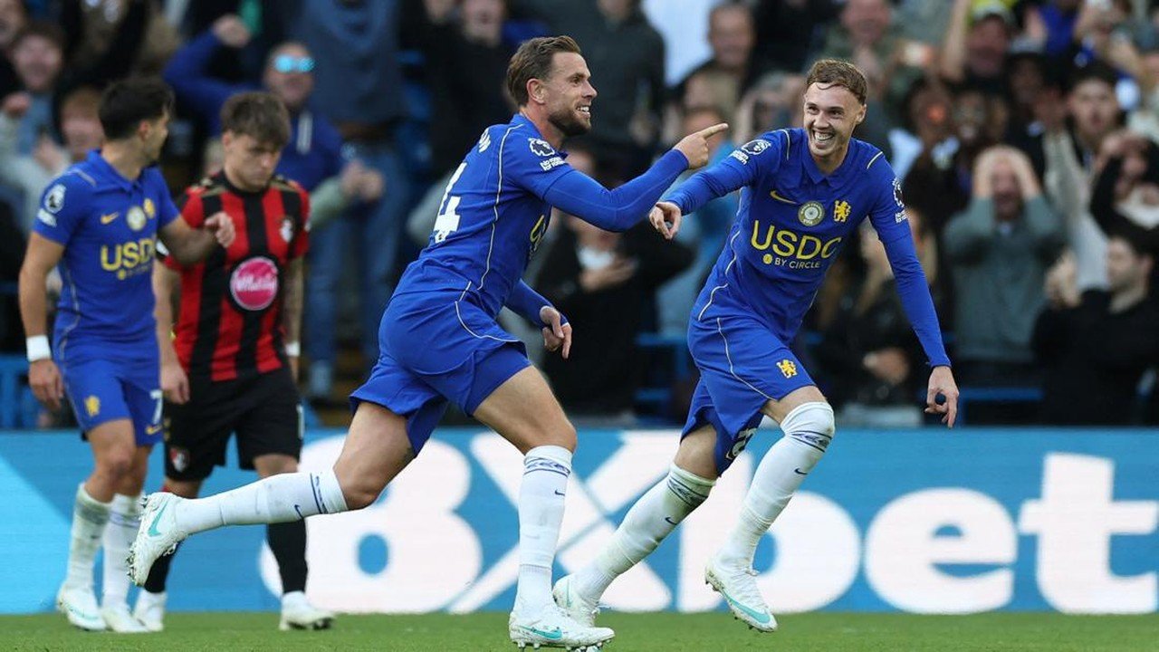 Chelsea Pesta Gol ke Gawang Bournemouth, Henderson dan Pedro Berkontribusi 4 Gol