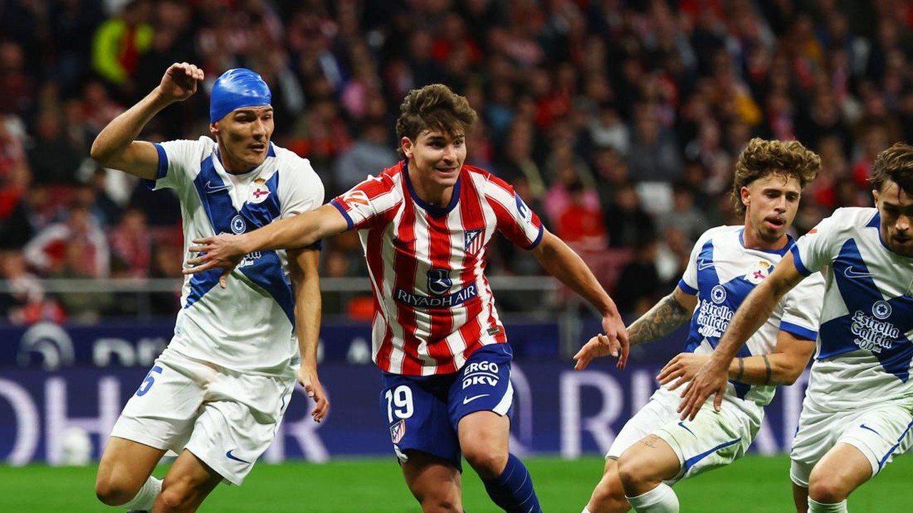 Gol Tunggal Julian Alvarez Bawa Atletico Madrid Raih Tiga Poin Lawan Deportivo