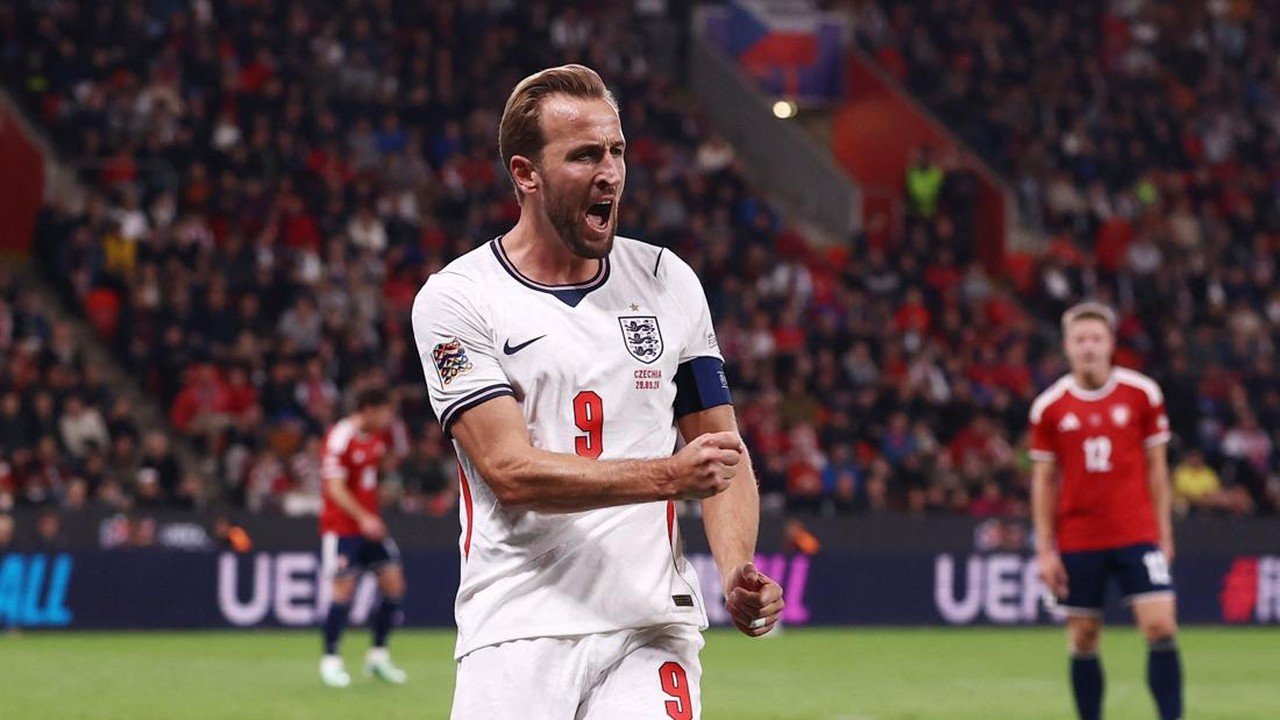 Harry Kane Incar 100 Gol untuk Timnas Inggris