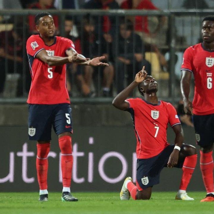 Inggris Bantai Kroasia 7-0 di UEFA Nations League