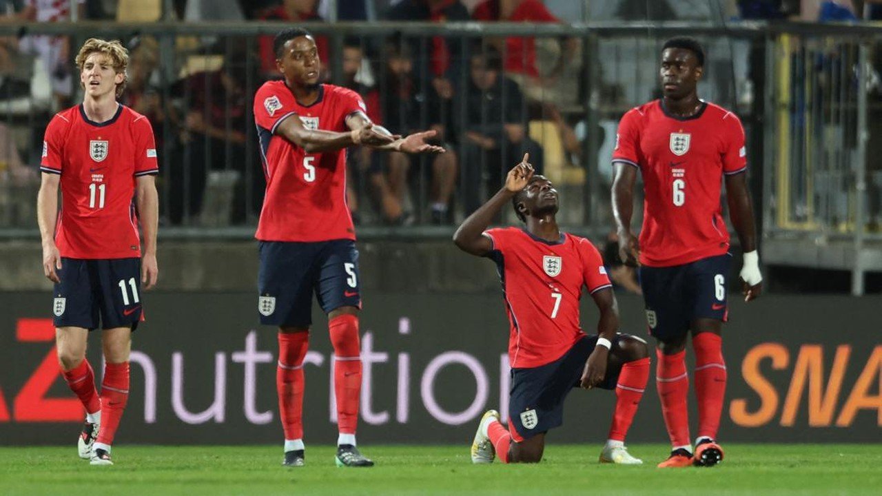 Inggris Bantai Kroasia 7-0 di UEFA Nations League