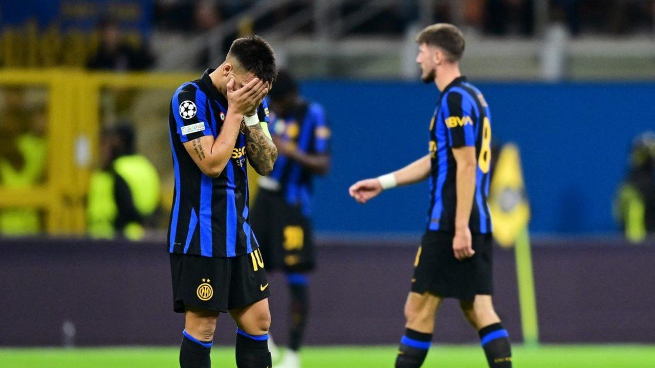 Inter Milan Catat Rekor Buruk Tujuh Kekalahan dari Delapan Laga Liga Champions