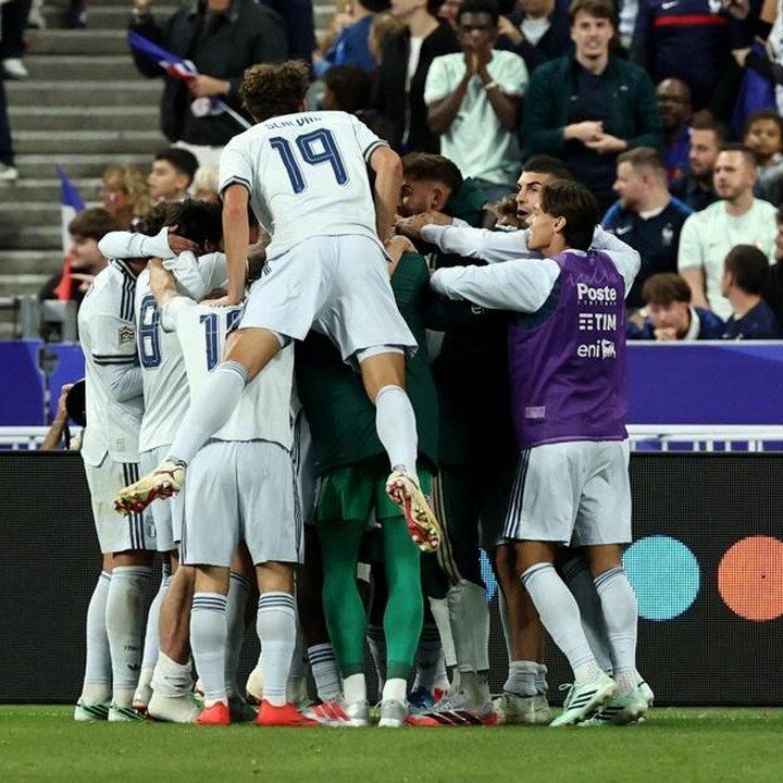 Italia Tahan Prancis 1-1, Bastoni: Sinyal Bagus untuk Timnas
