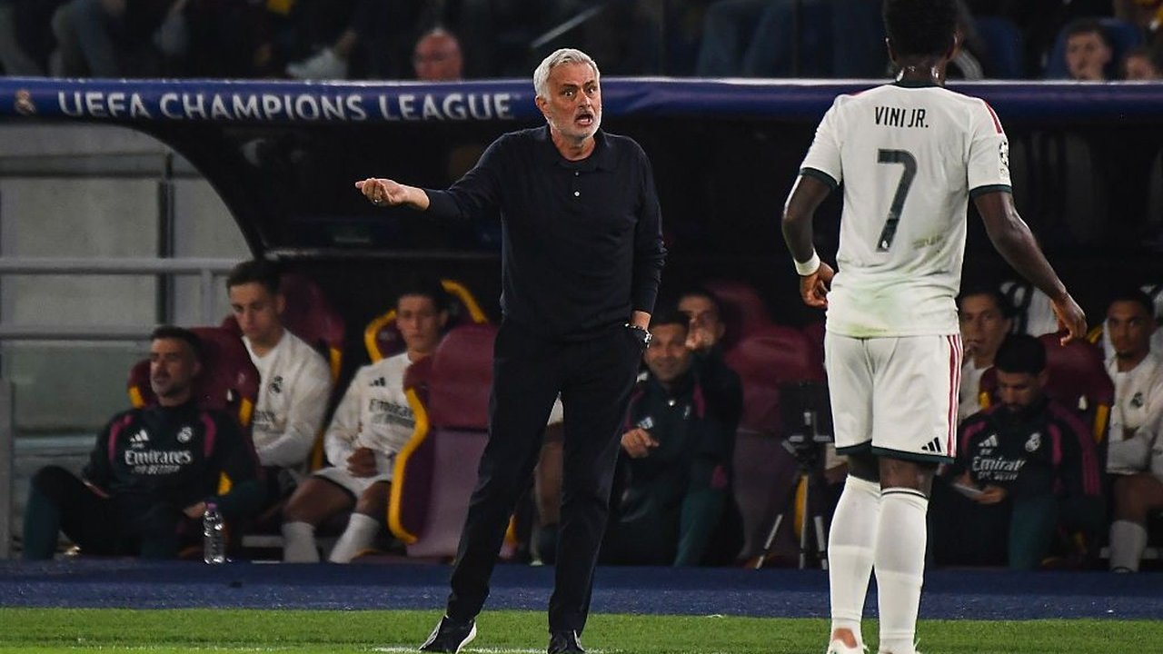 Mourinho Anggap Kekecewaan Vinicius Jr. Wajar Pasca Laga Liga Champions