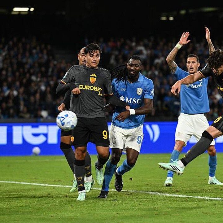 Napoli dan Roma Berbagi Poin dalam Drama 6 Gol Liga Italia