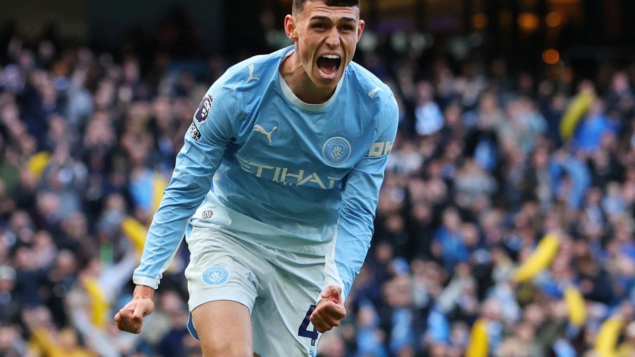 Phil Foden Akhiri 10 Bulan Puasa Gol dengan Kemenangan Manchester City
