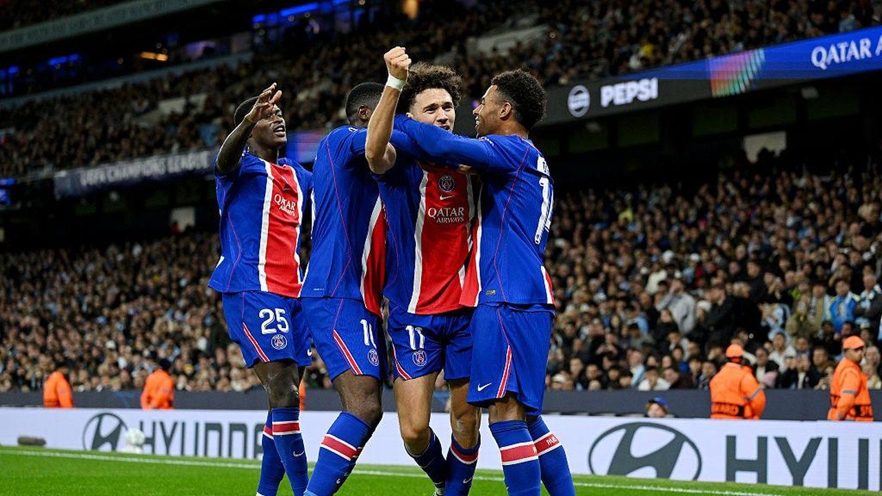 PSG Taklukkan Man City 4-2 dalam Drama Enam Gol di Liga Champions