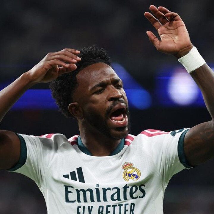Vinicius Junior Absen di El Clasico Akibat Sanksi 4 Laga